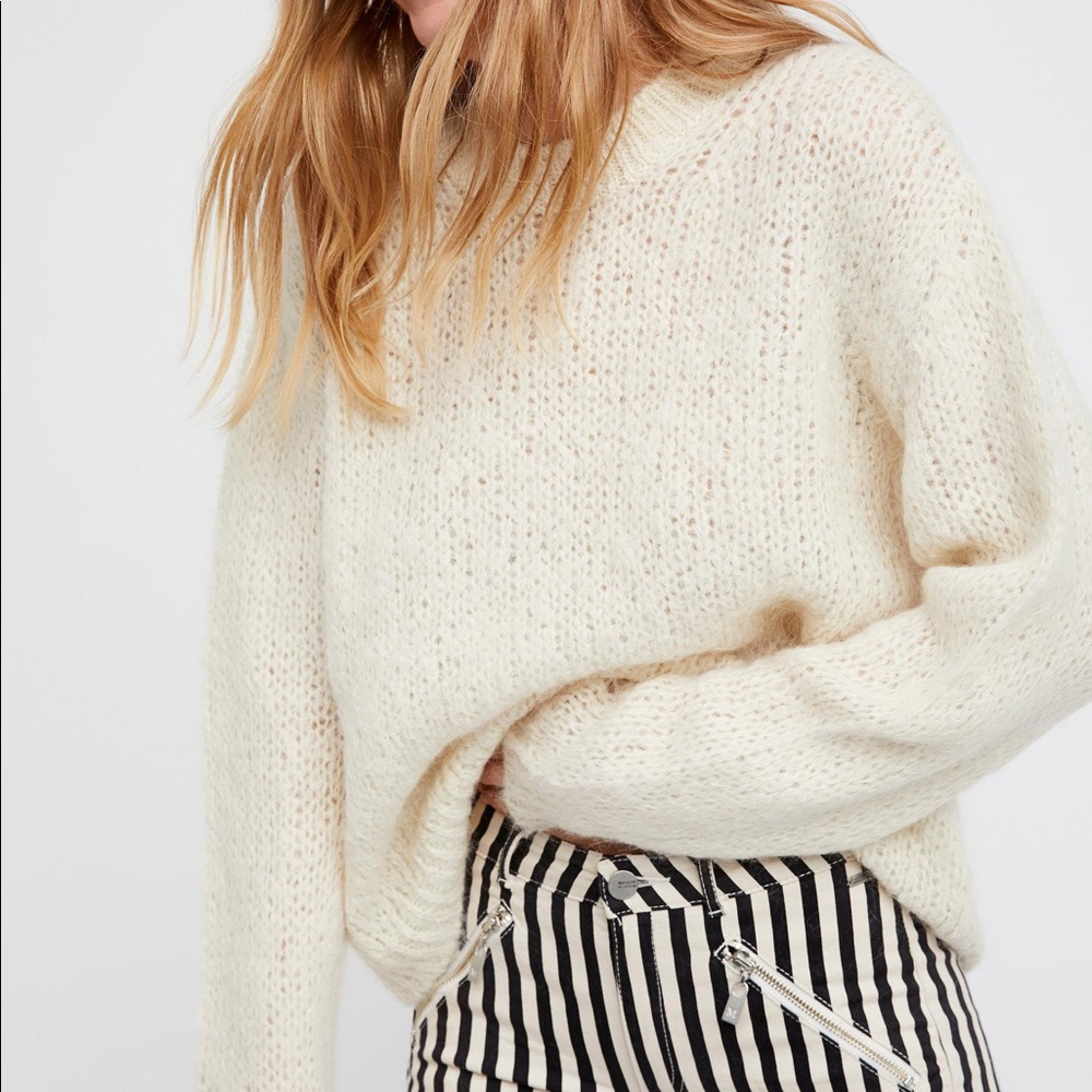 Fluffy Crew Sweater